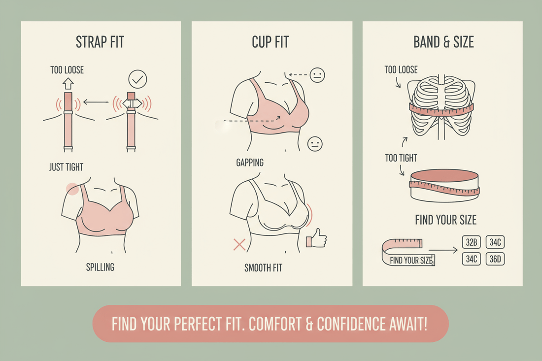 Confused About Bra Straps, Gaps, or Sizing? We've Got You Covered! - Magic Bra