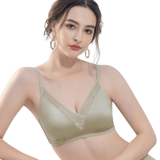 Magic Breathable Padded Lace Push - Up Bra - Magic Bra