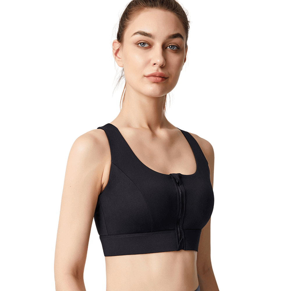 Magic Front Closure Sculpting Sports Bra | Wireless Racerback Design - Magic Bra