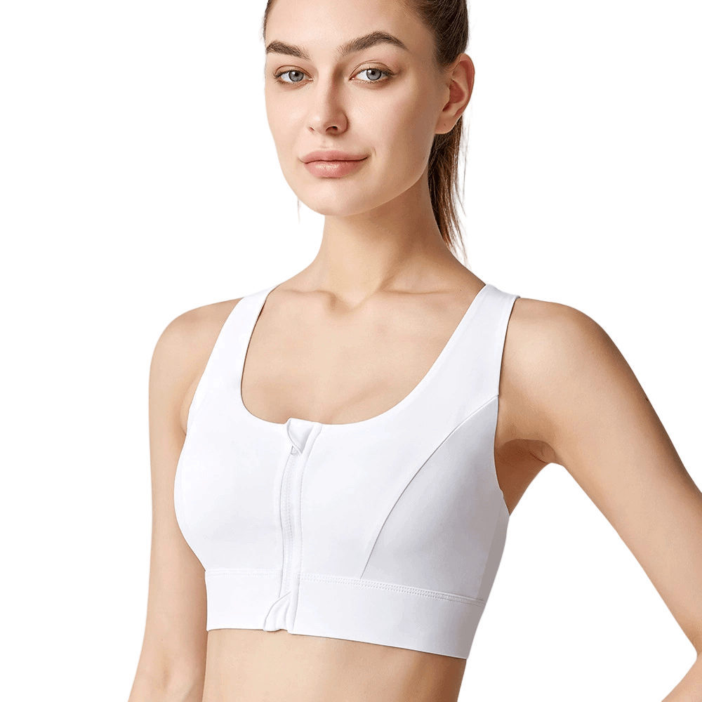 Magic Front Closure Sculpting Sports Bra | Wireless Racerback Design - Magic Bra