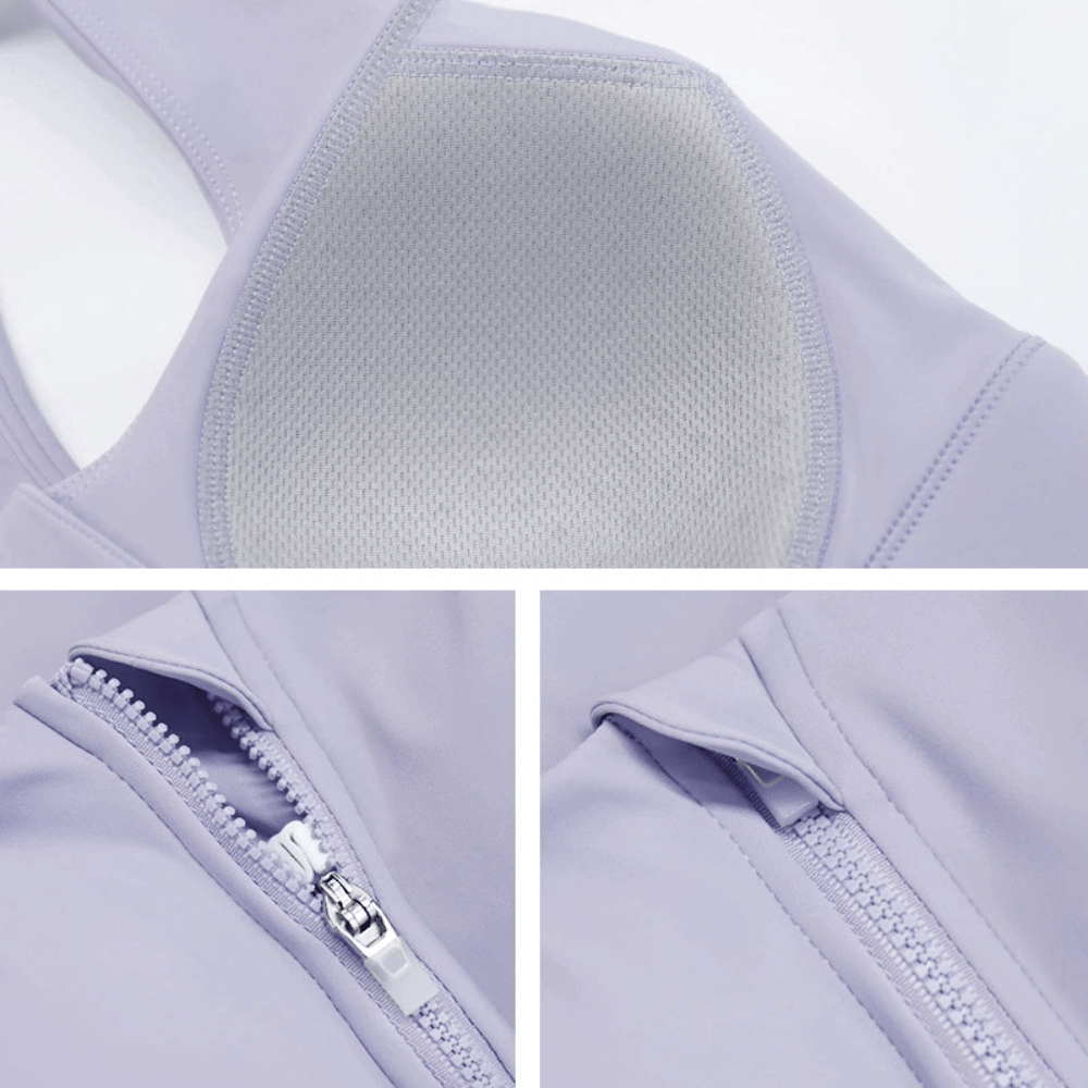 Magic Front Closure Sculpting Sports Bra | Wireless Racerback Design - Magic Bra