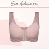 Magic Front Closure Seamless Push Up Bra Plus Size | Soft Nude Front Closure – Magic Bra