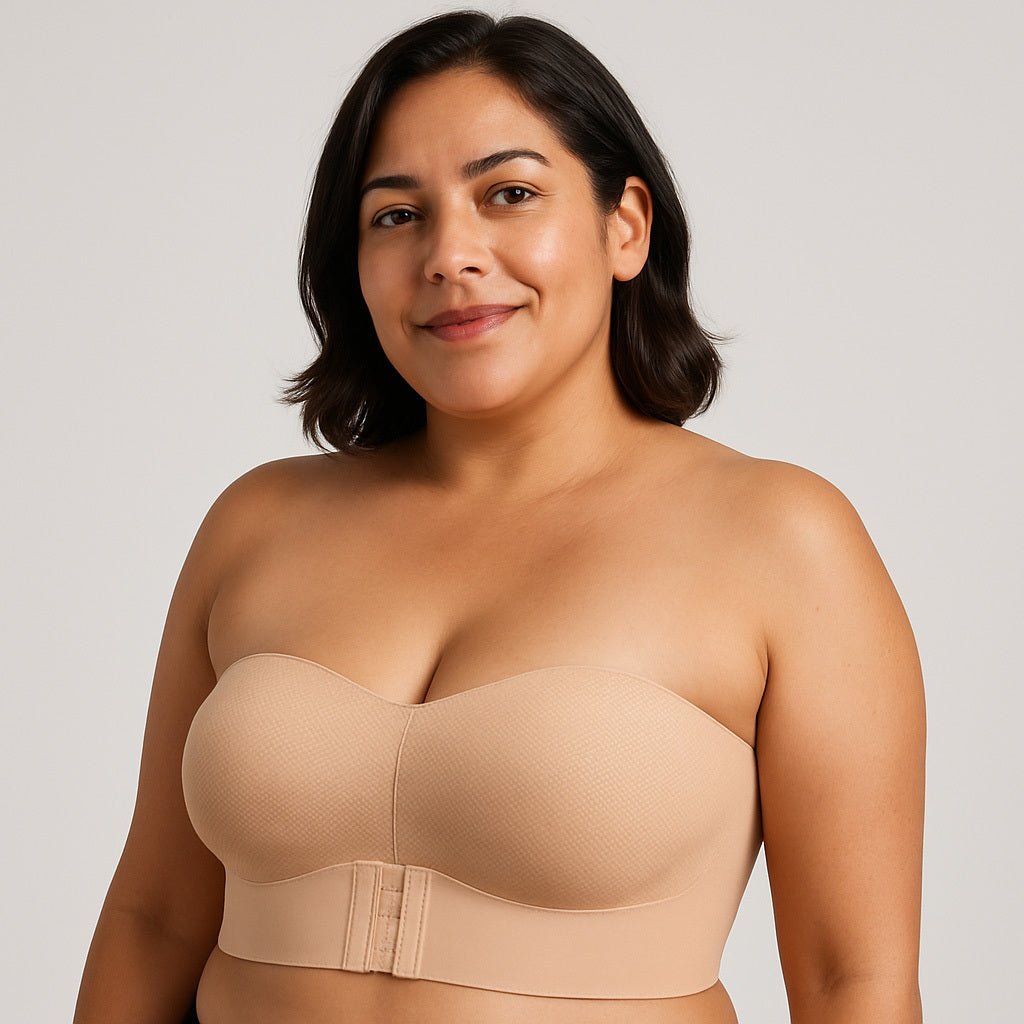 Magic Strapless Front Buckle Convertible Wireless Bra - Magic Bra