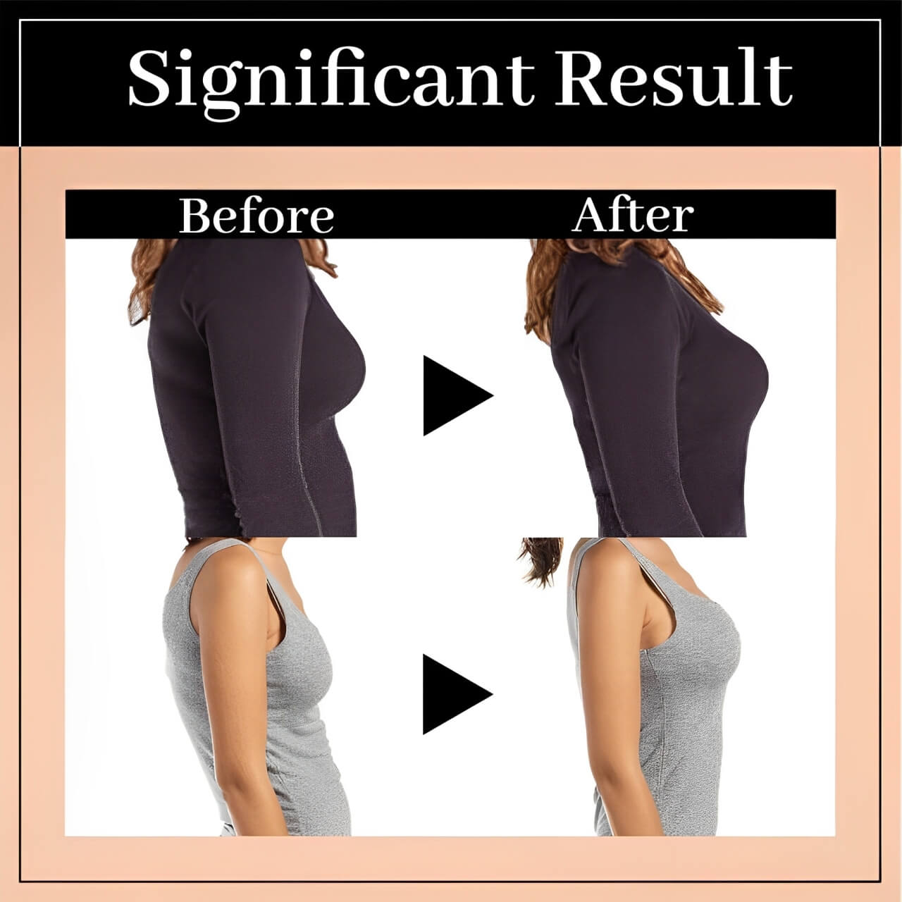 Posture Bra Wireless Lift Up – Results