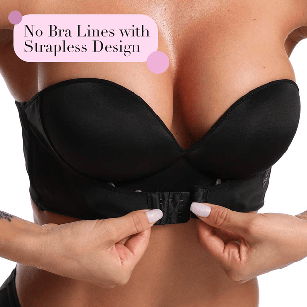 Invisible Bra Push Strapless  Strapless Bra Front Buckle