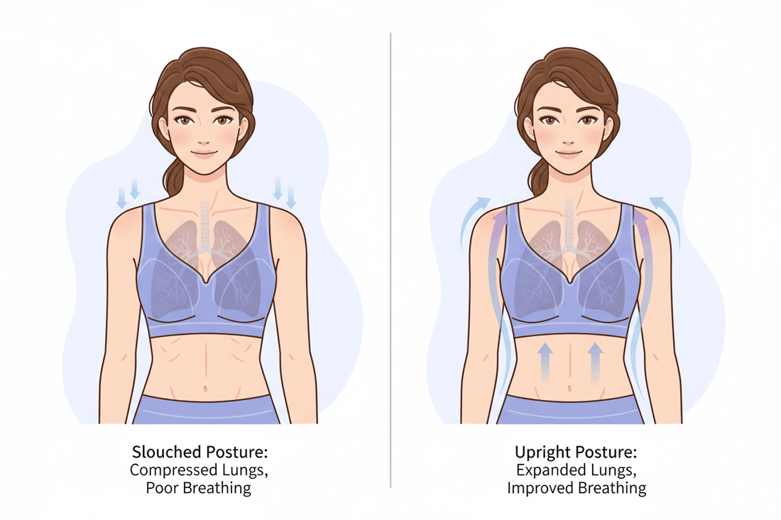 Can wearing a posture bra improve confidence and breathing by encouraging better posture? - Magic Bra
