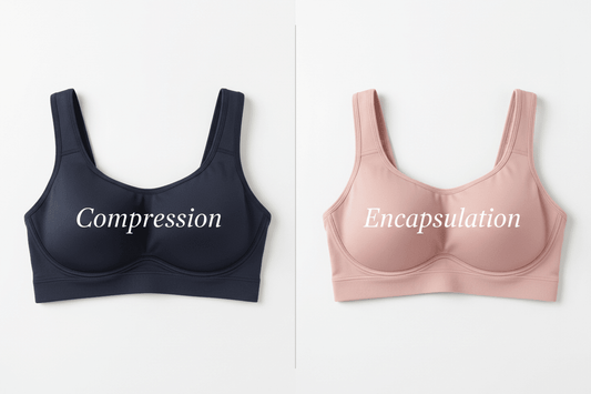 Compression vs. Encapsulation Sports Bras: What's the Difference? - Magic Bra