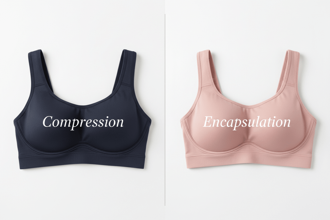 Compression vs. Encapsulation Sports Bras: What's the Difference? - Magic Bra