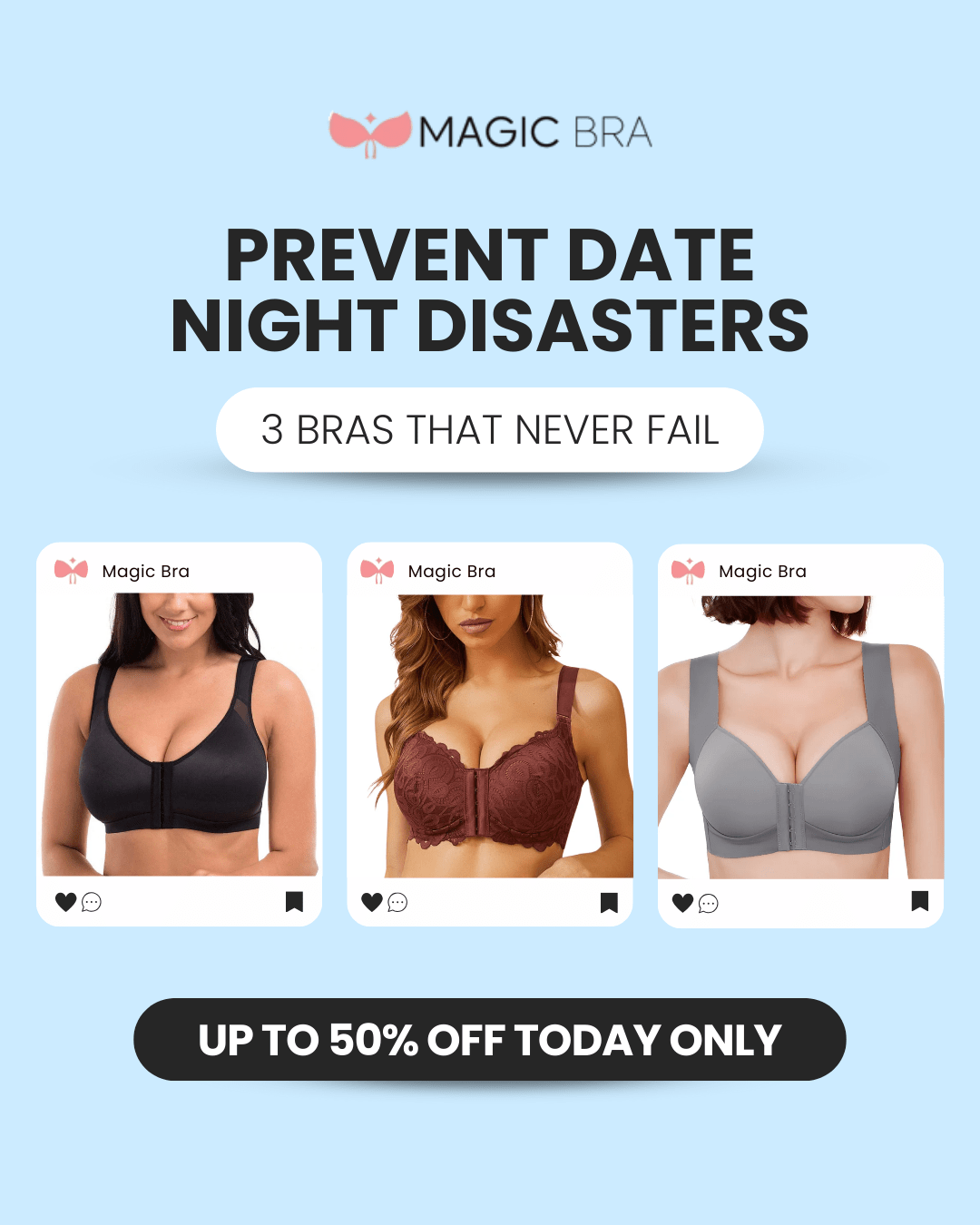 ⚠️ Don't Ruin Date Night with the Wrong Bra Choice - Magic Bra