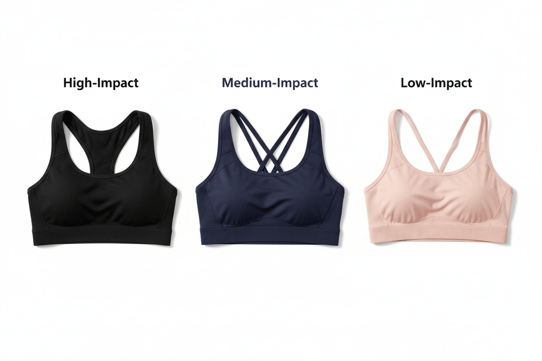 High-Impact vs. Medium-Impact vs. Low-Impact Sports Bras: Which Do You Need? - Magic Bra