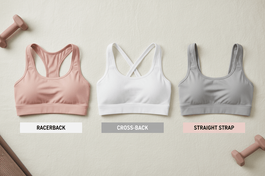 Racerback vs. Cross-Back vs. Straight Strap Sports Bras Which Style Works Best for You? - Magic Bra