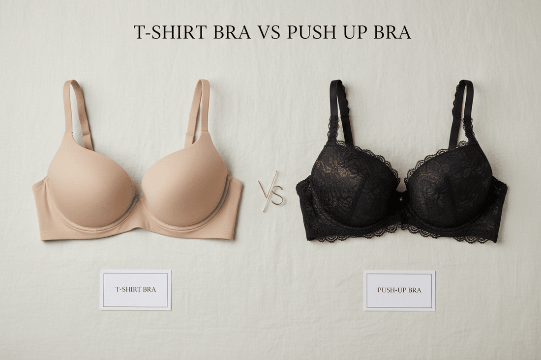 T-Shirt Bra vs Push Up Bra: What's the Real Difference, and Which One Do You Need? - Magic Bra