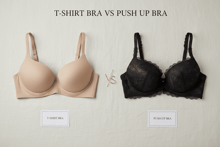 T-Shirt Bra vs Push Up Bra: What's the Real Difference, and Which One Do You Need? - Magic Bra