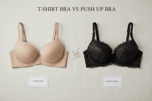 T-Shirt Bra vs Push Up Bra: What's the Real Difference, and Which One Do You Need? - Magic Bra