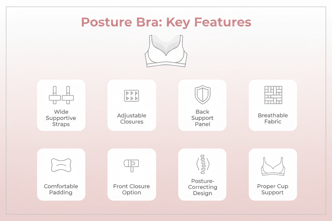 What Features Should I Look for in a Posture Bra Designed Specifically for Women? - Magic Bra