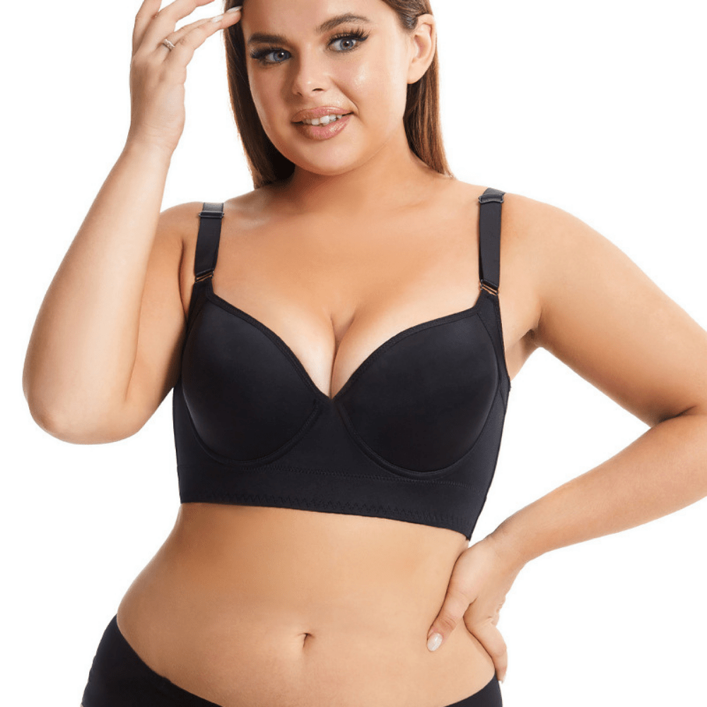 Magic Back Smoothing Push - Up Bra For Cup Size G - J - Magic Bra