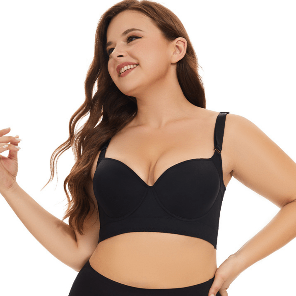 Magic Back Smoothing Push - Up Bra For Cup Size G - J - Magic Bra