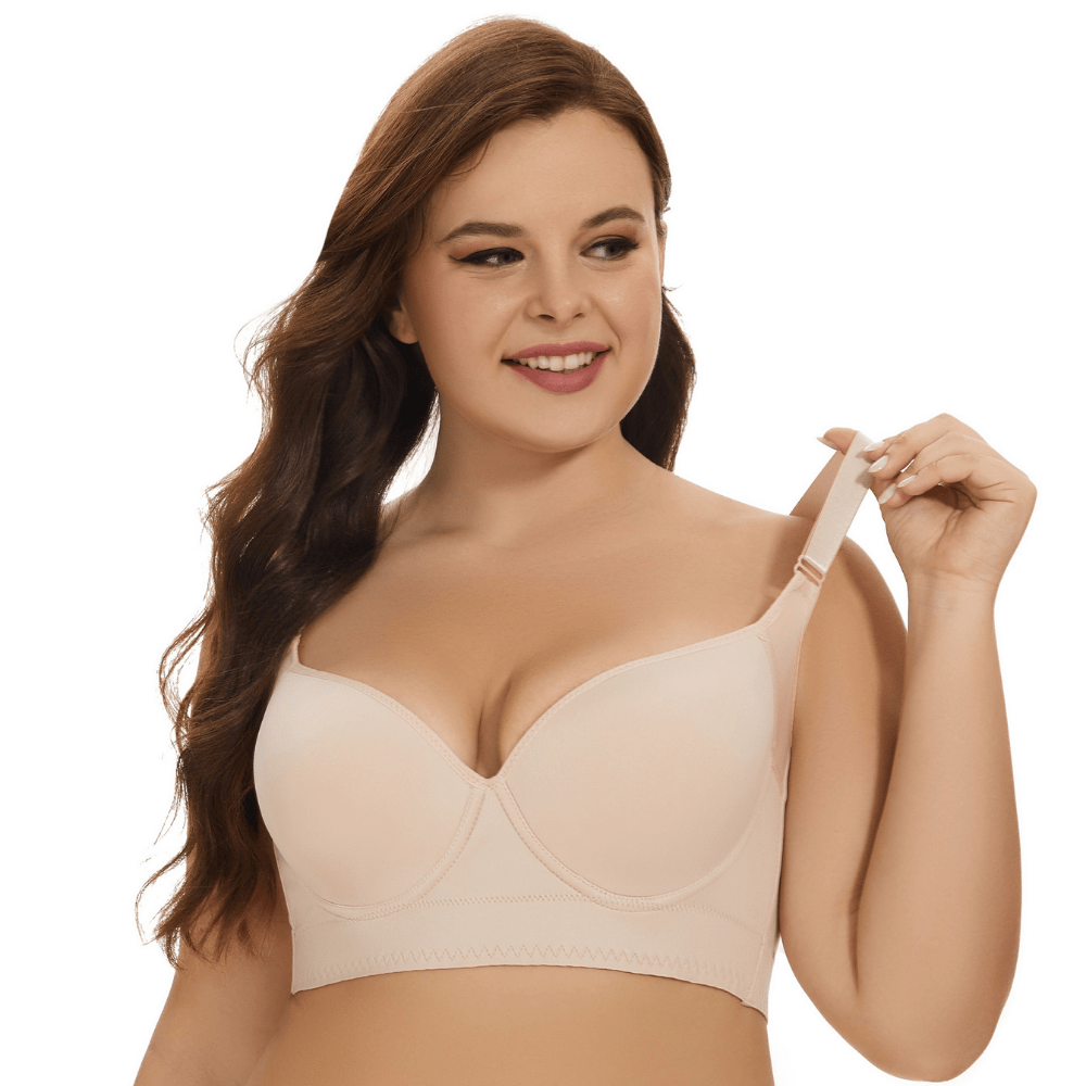 Magic Back Smoothing Push - Up Bra For Cup Size G - J - Magic Bra