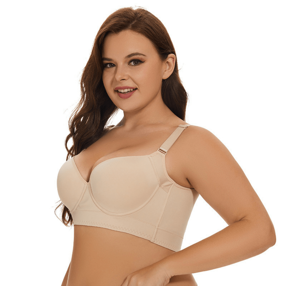 Magic Back Smoothing Push - Up Bra For Cup Size G - J - Magic Bra