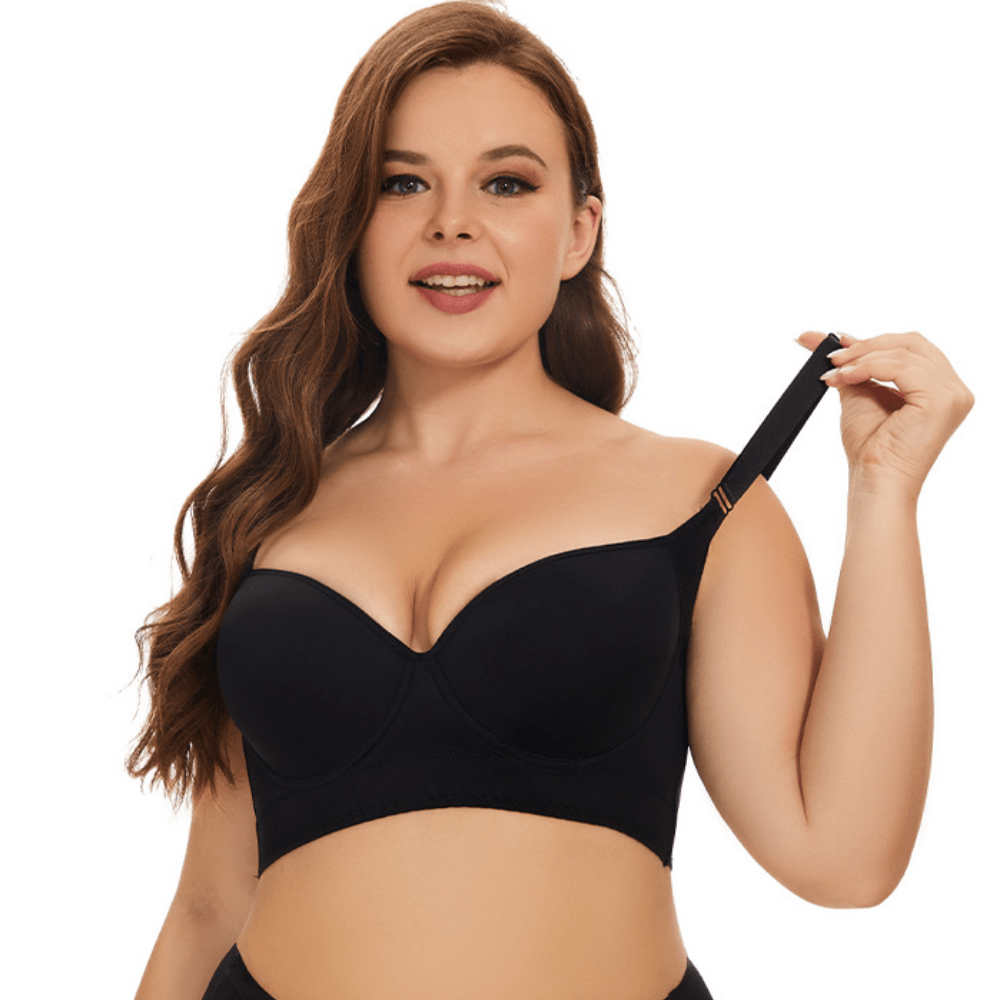 Magic Back Smoothing Push - Up Bra For Cup Size G - J - Magic Bra