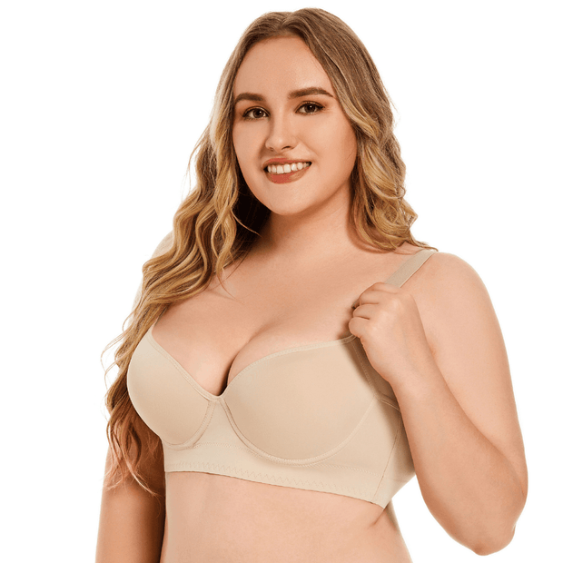 Magic Back Smoothing Push - Up Bra | Full Bust Lifted, Confidence Boosted - Magic Bra