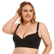 Magic Back Smoothing Push - Up Bra | Full Bust Lifted, Confidence Boosted - Magic Bra