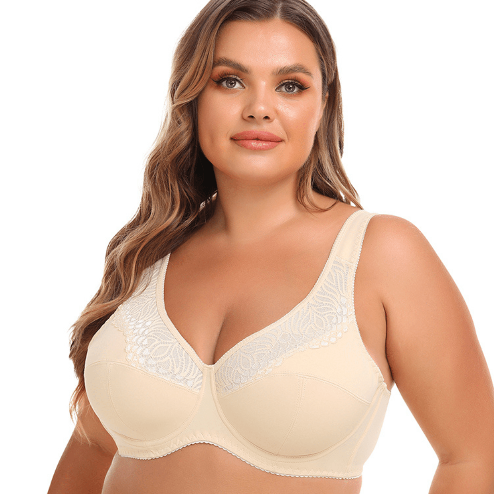 Magic Breathable Full Coverage Support Lift Lace Bra - Magic Bra