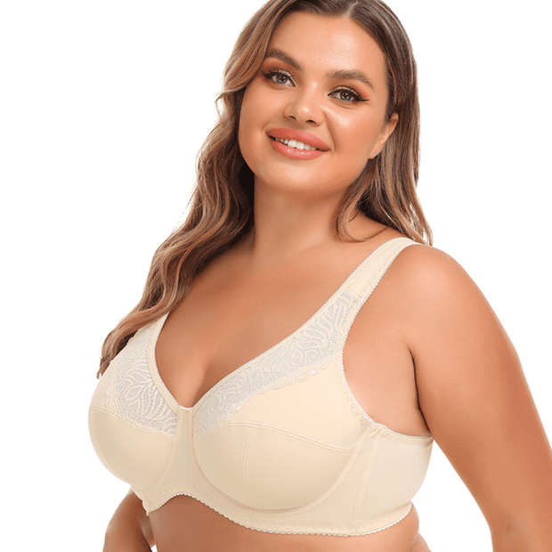 Magic Breathable Full Coverage Support Lift Lace Bra - Magic Bra