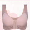 Magic Front Closure Seamless Push Up Bra