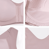 Magic Front Closure Seamless Push Up Bra