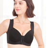 Magic Front Closure Seamless Push Up Bra Plus Size