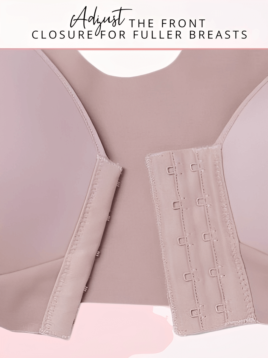 Magic Front Closure Seamless Push Up Bra - Magic Bra