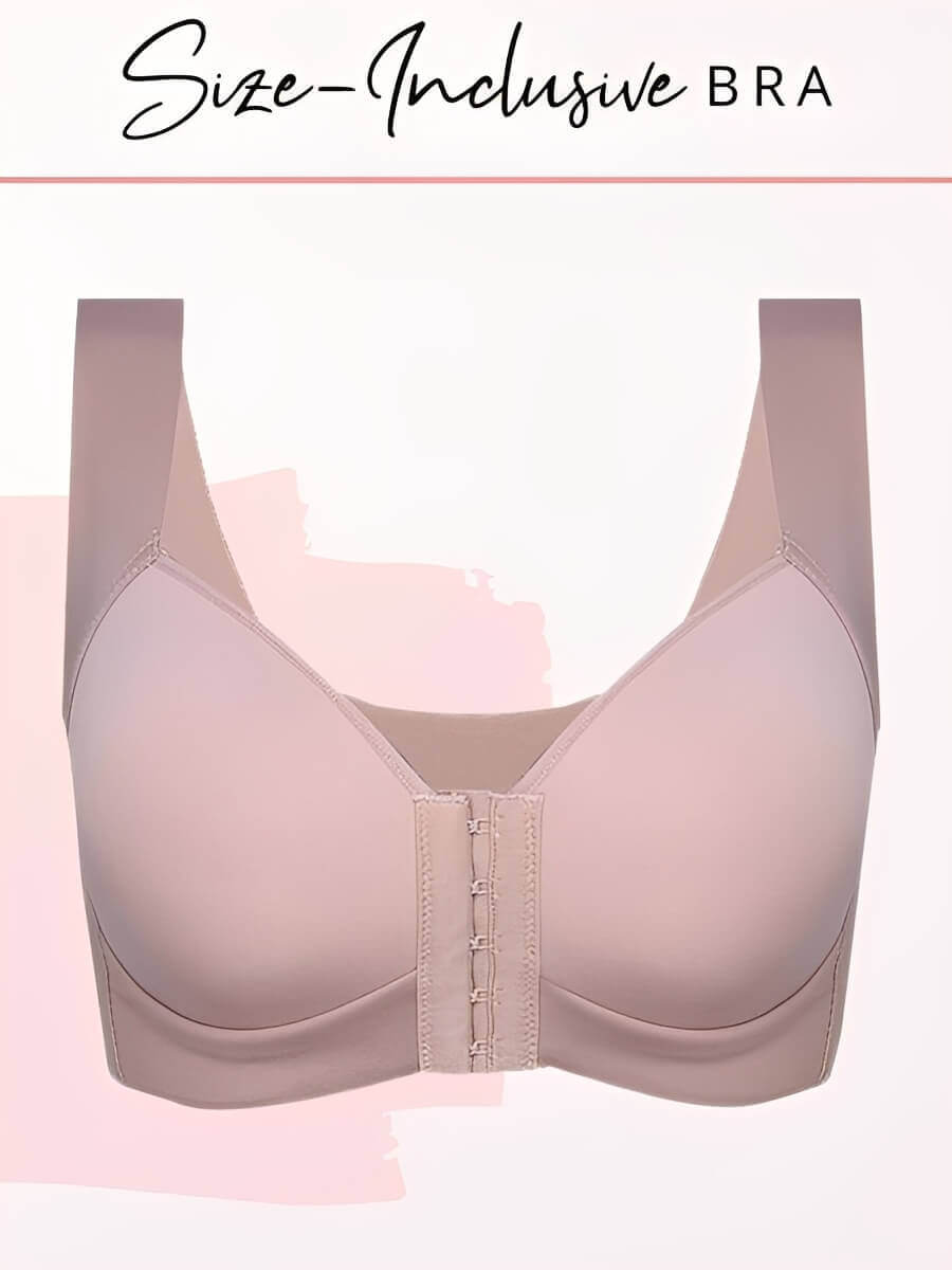 Magic Front Closure Seamless Push Up Bra - Magic Bra