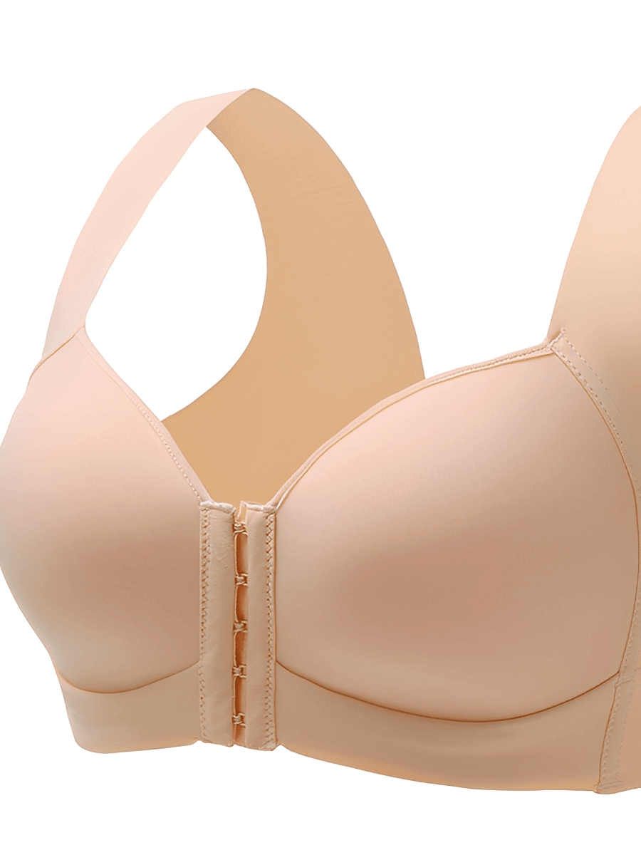 Magic Front Closure Seamless Push Up Bra - Magic Bra