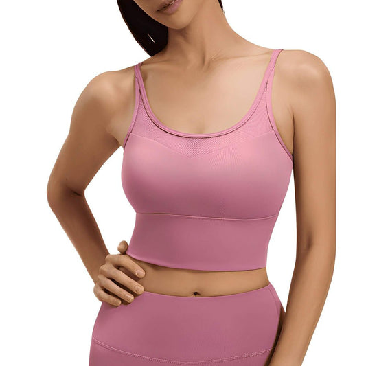 Magic Mesh Back Support Sports Bra | Seamless Comfort & Maximum Flexibility - Magic Bra