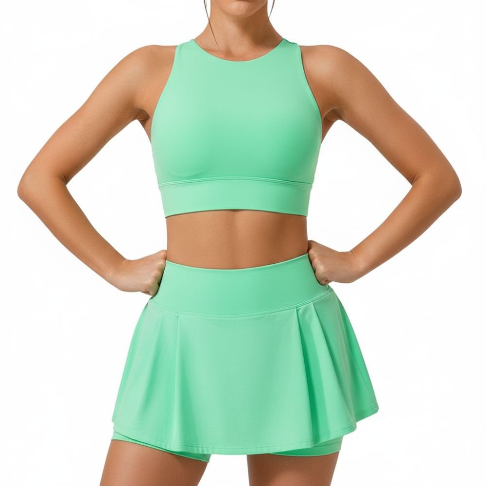 Magic Open Back High Neck Sports Bra | Longline Padded Support - Magic Bra