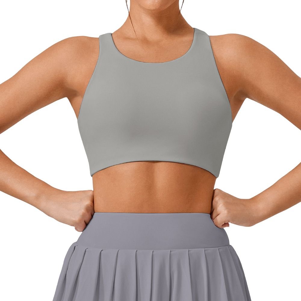 Magic Open Back High Neck Sports Bra | Longline Padded Support - Magic Bra