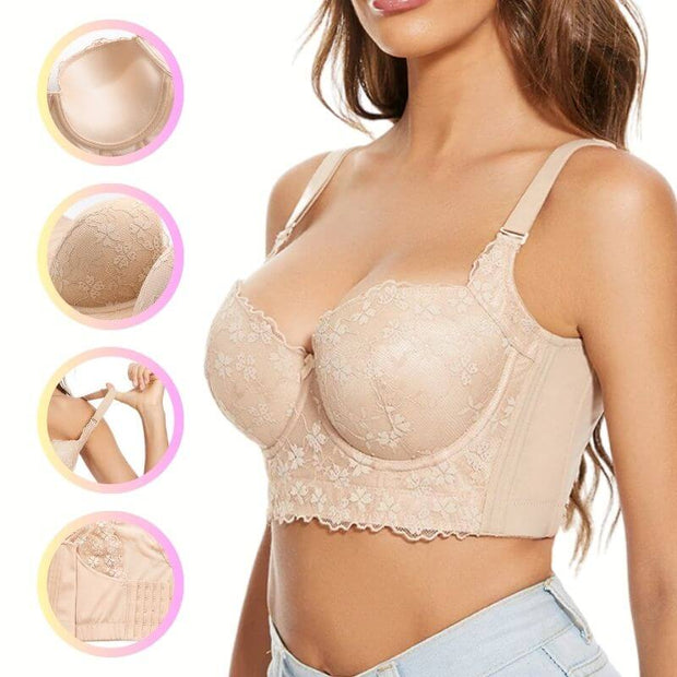 Magic Push Up Sexy Corset Underwire Bra - Magic Bra