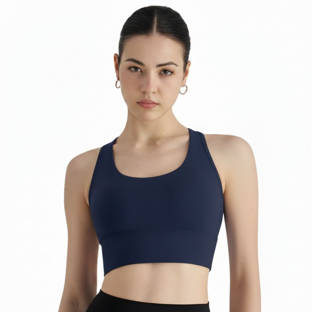 Magic Racerback Longline Sports Bra | Great Support Workout Top - Magic Bra