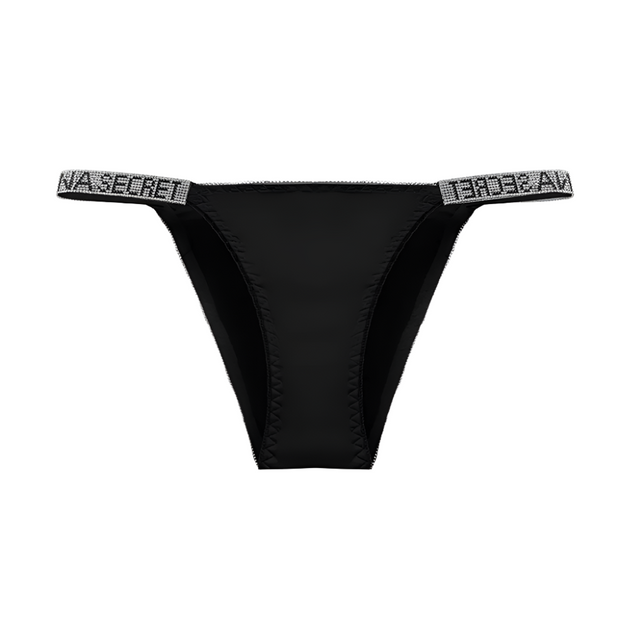 Magic Rhinestone Low - Waist Thong Panties - Magic Bra