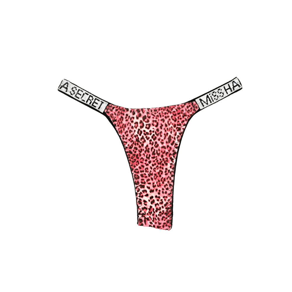 Magic Rhinestone Low - Waist Thong Panties - Magic Bra