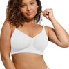 Magic Ruched Breathable Wireless Bralette - Magic Bra