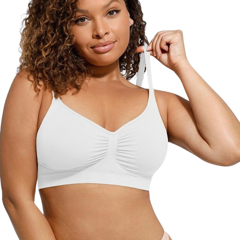 Magic Ruched Breathable Wireless Bralette - Magic Bra