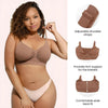 Magic Ruched Breathable Wireless Bralette - Magic Bra