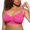 Magic Ruched Breathable Wireless Bralette - Magic Bra