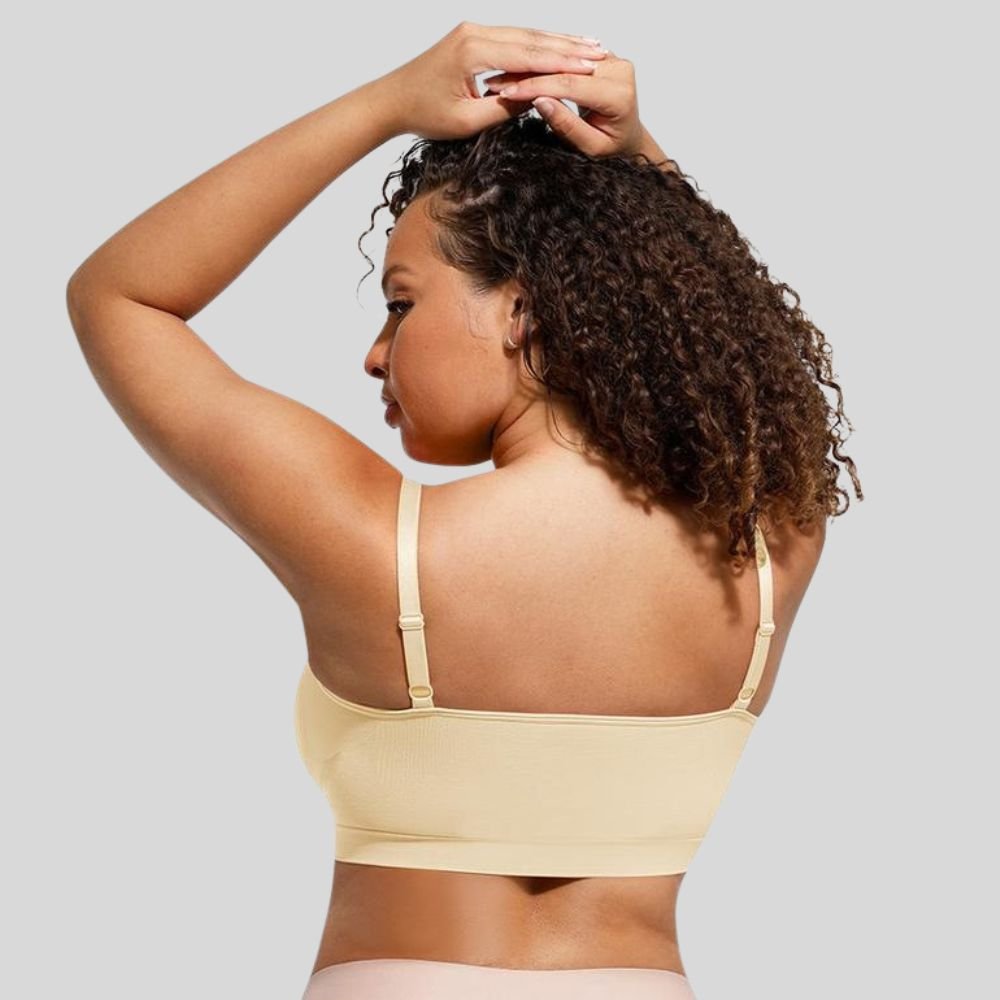 Magic Ruched Breathable Wireless Bralette - Magic Bra