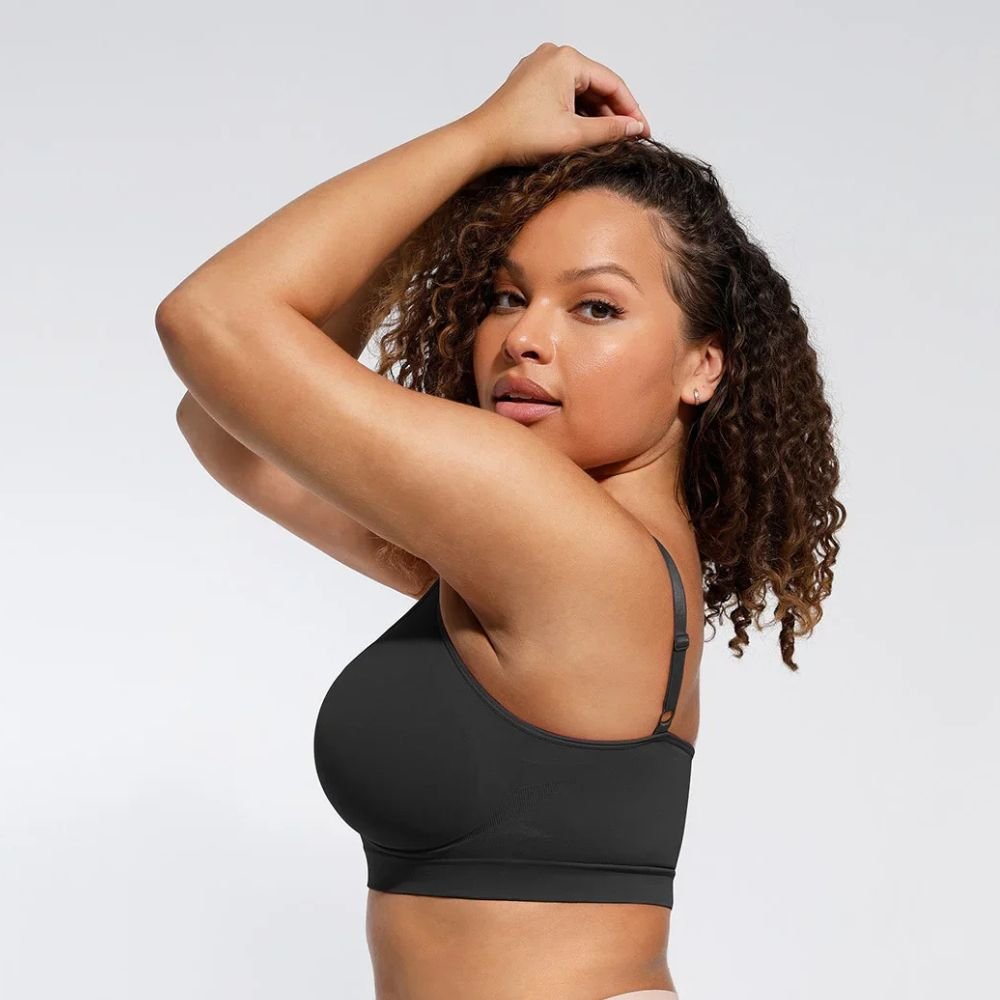 Magic Ruched Breathable Wireless Bralette - Magic Bra