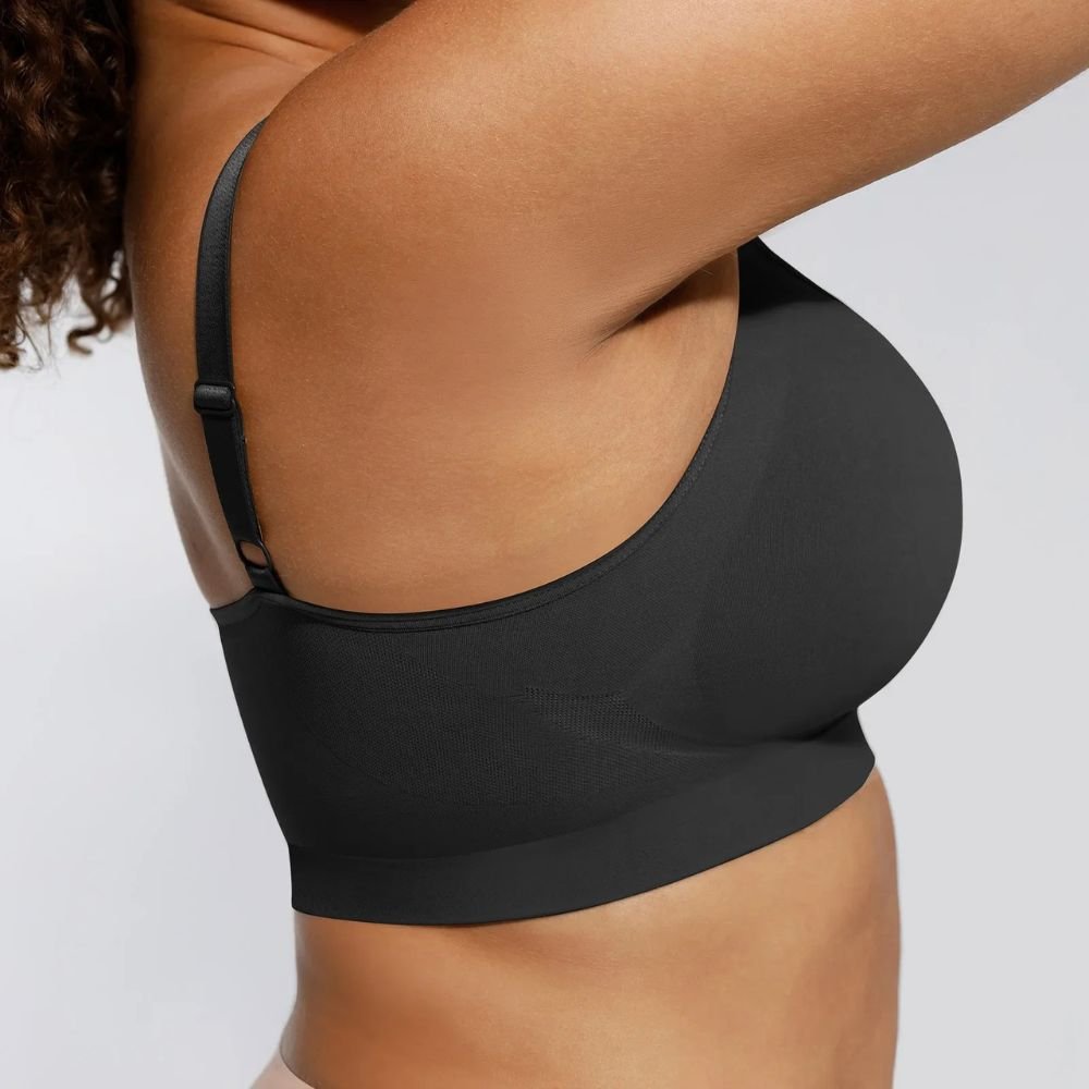 Magic Ruched Breathable Wireless Bralette - Magic Bra