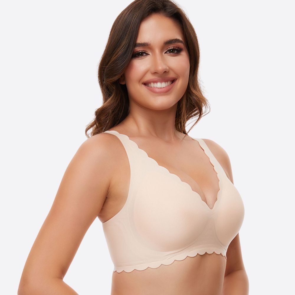 Magic Scallop Seamless Wireless Bra - Magic Bra