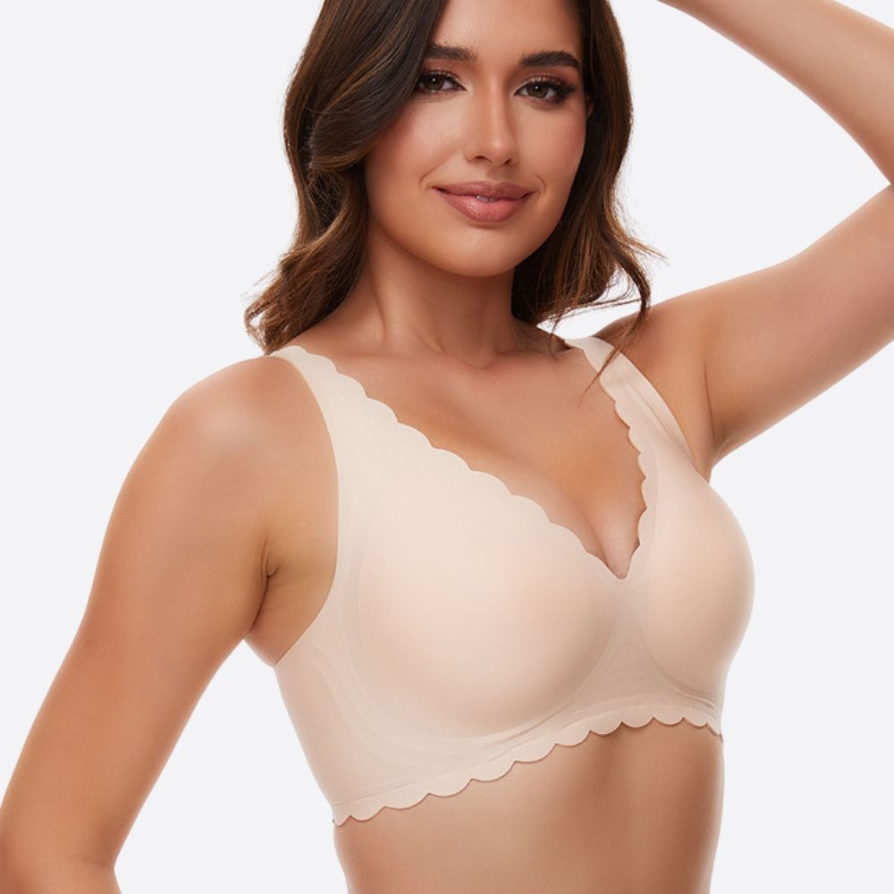 Magic Scallop Seamless Wireless Bra - Magic Bra